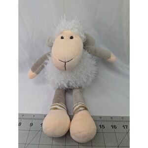 Mouse House Lamb Sheep Plush White 12 Inch Fluffy Stuffed Animal Toy